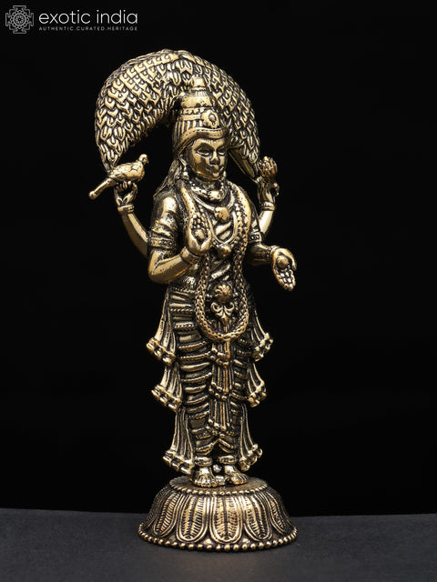 3" Small Superfine Vasavi Kanyaka Parameshvari Devi Brass Idol