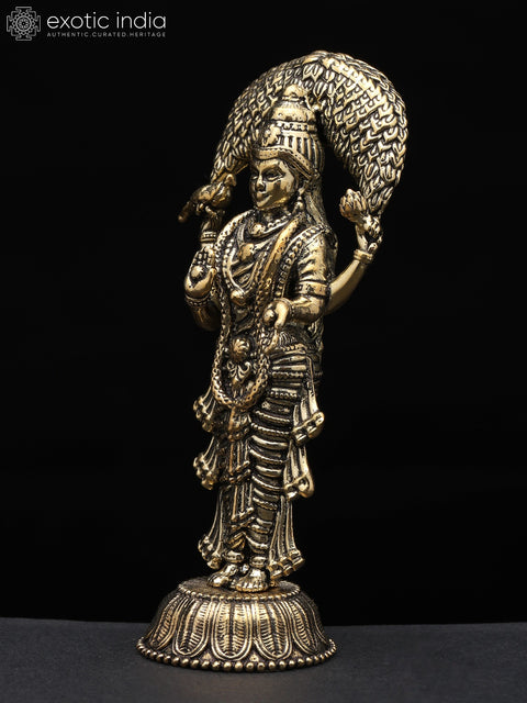 3" Small Superfine Vasavi Kanyaka Parameshvari Devi Brass Idol