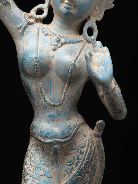 20" Brass Tibetan Buddhist Maya Devi - Mother of Lord Buddha | Brass Statue