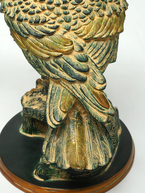15" Brass Pair of Eagle Statues | Table Decor
