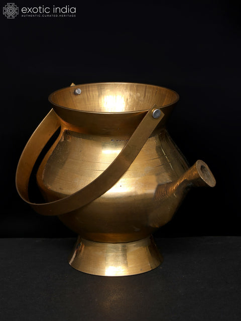 5" Brass Kamandal | Ritual Item