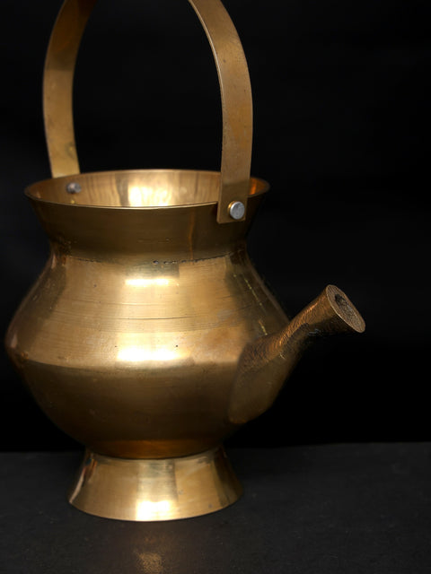 5" Brass Kamandal | Ritual Item