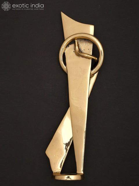 12" Decorative Brass Trophy | Table Decor