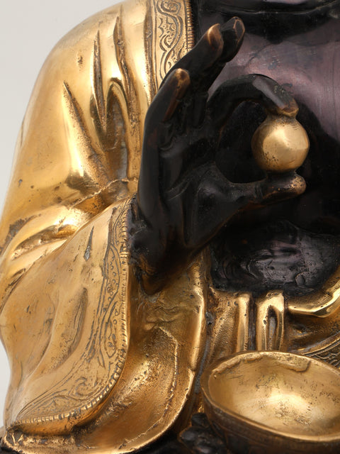 16" Sitting Lord Buddha | Brass Statue