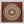 45" Large Wood Framed Mandala Art in Brass | Wall Hanging