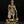 4" Small Brass Superfine Standing Lord Hanuman in Blessing Gesture | Brass Statue