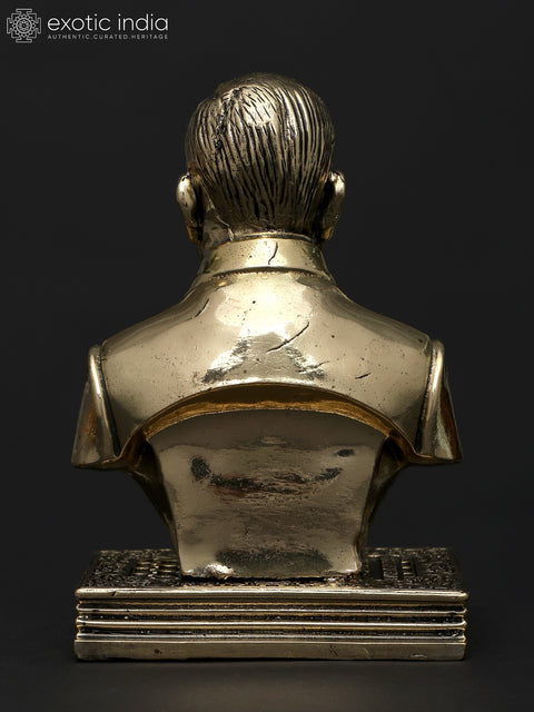 4" Small Baba Saheb Dr. Bhimrao Ambedkar Bust - The Father of The Indian Constitution | Superfine Brass Statue