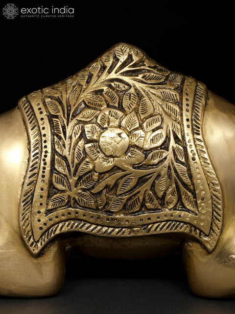 13" Sitting Camel | Decorative Brass Statue | Table Decor