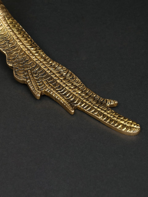 15" Pheasant Bird | Brass Statue | Home Decor