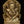 4" Small Leaves Ganesha on Kirtimukha Throne | Brass Statue