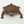 7" Tortoise Design Brass Pedestal (Chowki)