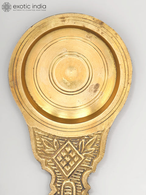 6" Brass Ritual Spoon