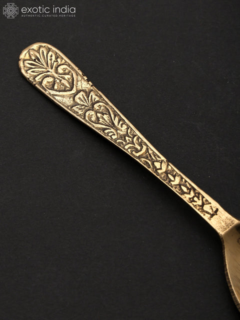 5" Brass Spoon