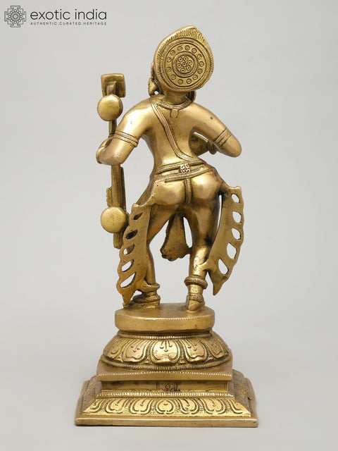 11" Dancing Apsara | Brass Statue