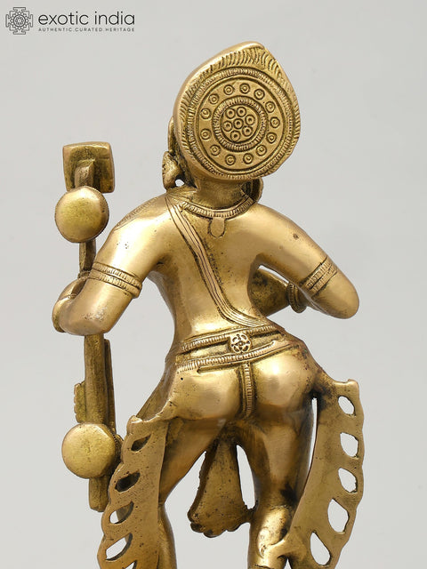 11" Dancing Apsara | Brass Statue