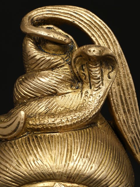 7" Brass Lord Shiva Head | Made In India