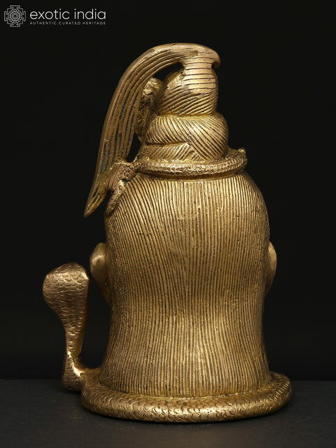 7" Brass Lord Shiva Head | Made In India