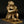 3" Small Sitting Namaskar Hanuman | Brass Statue