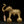3" Small Brass Elephant Statue with Wheels | Animal Figurine