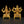 3" Small Pair of Lakshmi - Ganesha Brass Statues | Made In India