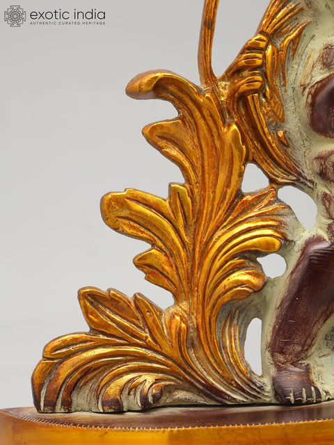 18" Brass Cherub Angel Door Stop | Home Decor