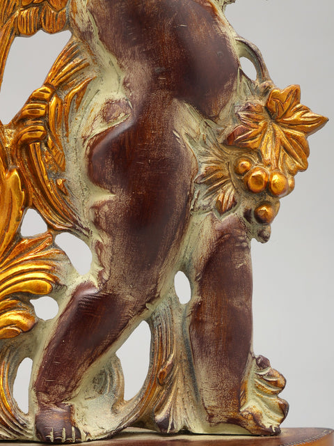 18" Brass Cherub Angel Door Stop | Home Decor