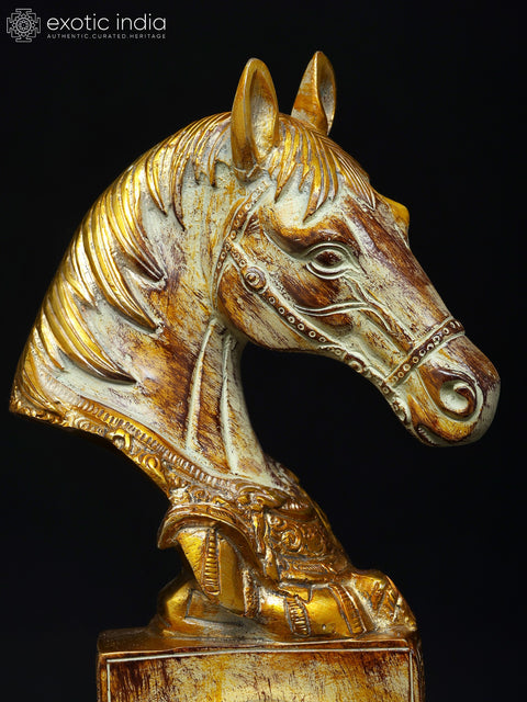11" Stylized Horse Design Clock | Table Decor