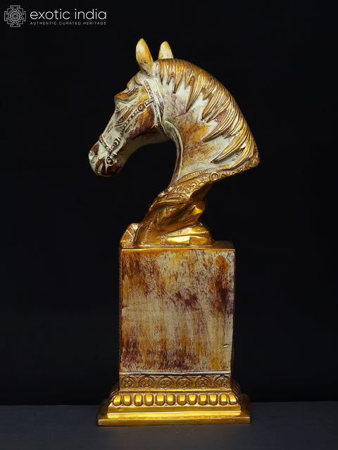 11" Stylized Horse Design Clock | Table Decor