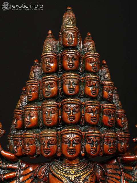 22" Lord Sadashiva | Brass Statue