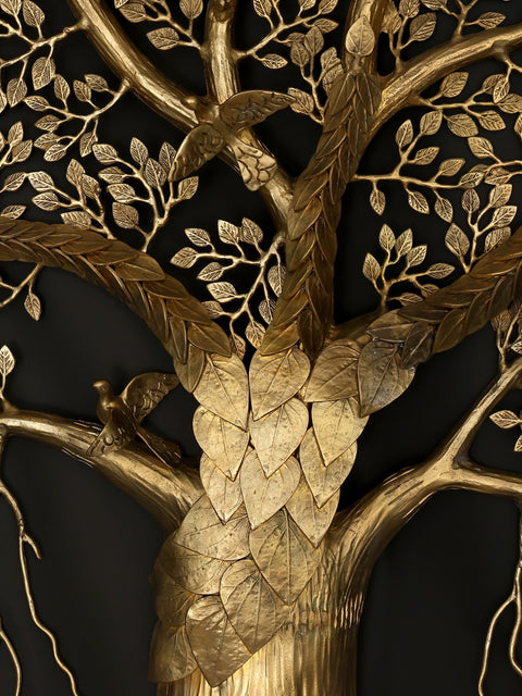 84" Super Large Size Tree of Life with Perched Birds | Wall Mount | Home Decor