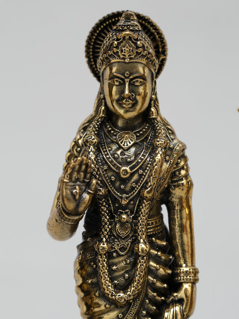 9" Superfine Shri Ram Darbar with Bells | Wood Framed Brass Sculptures | Wall Hanging
