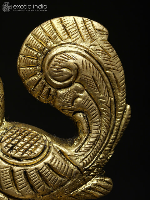 3" Small Decorative Peacock | Brass Statue | Table Decor