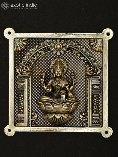 4" Small Superfine Ashta Lakshmi Wall Hanging | Brass Statues