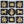11" Designer Wall Art Relief Frames with Cow, Peacock, Lotus and Kalash | Set of 9 | Brass and Wood | Wall Hanging