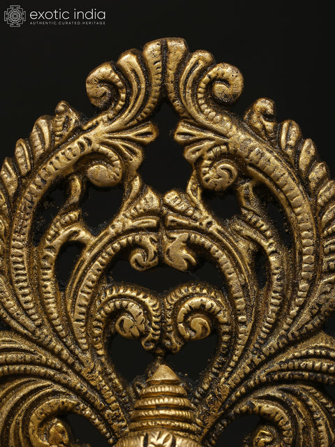 6" Small Six Wicks Lord Ganesha Lamp in Brass | Handmade | Made In India