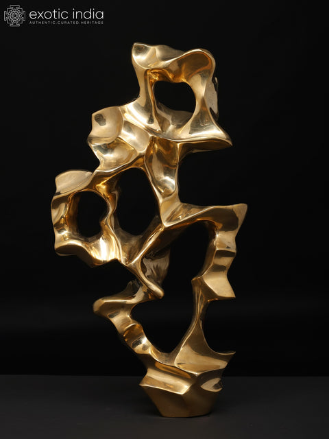 Liquid Geometry- Abstract Modern Art Sculpture | Table Decor