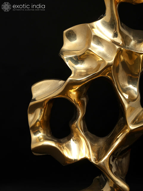 Liquid Geometry- Abstract Modern Art Sculpture | Table Decor
