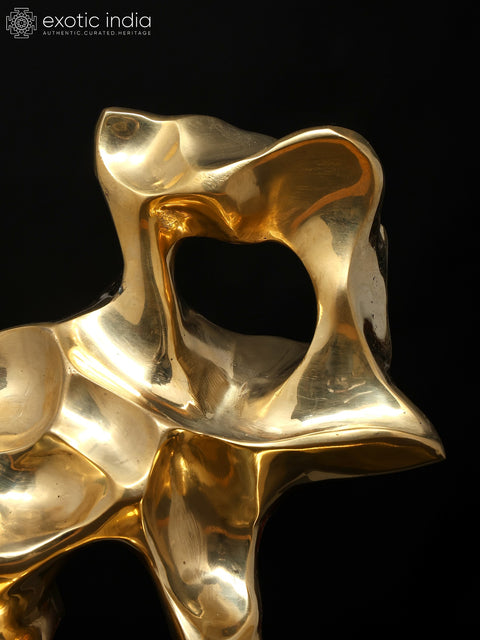 Liquid Geometry- Abstract Modern Art Sculpture | Table Decor
