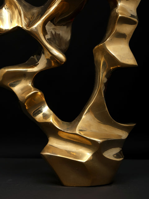 Liquid Geometry- Abstract Modern Art Sculpture | Table Decor