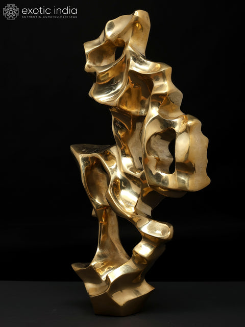 Liquid Geometry- Abstract Modern Art Sculpture | Table Decor
