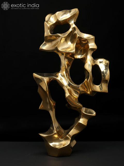 Liquid Geometry- Abstract Modern Art Sculpture | Table Decor