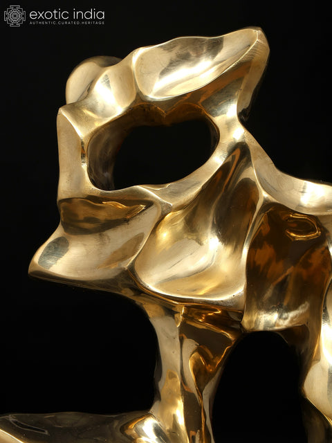 Liquid Geometry- Abstract Modern Art Sculpture | Table Decor