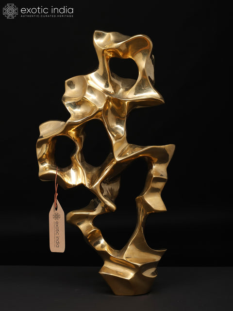 Liquid Geometry- Abstract Modern Art Sculpture | Table Decor