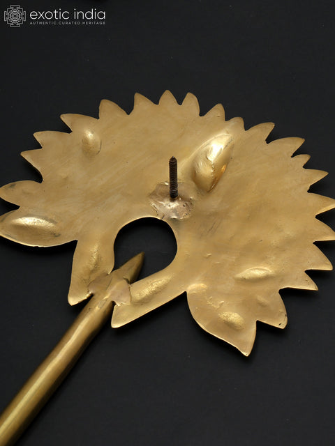48" Lotus Design Decorative Sticks | Set of 3 | Wall Decor
