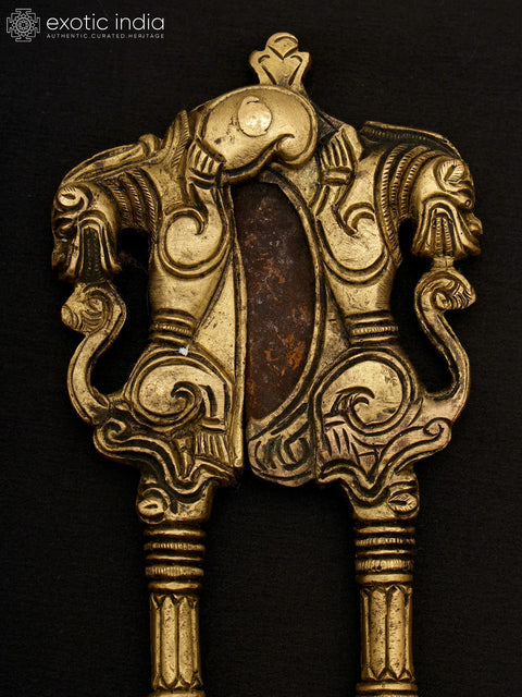 6" Dragon Design Brass Nut Cracker/Betel Cutter