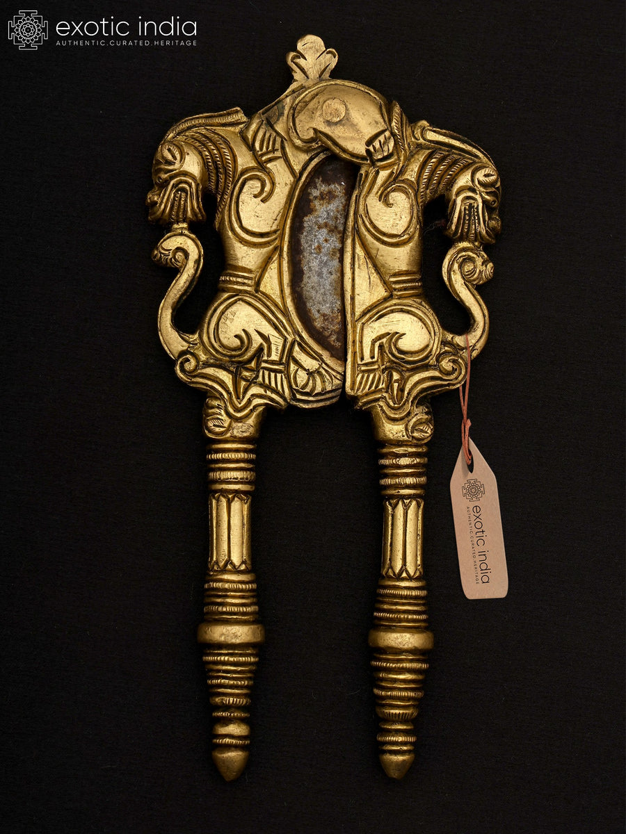 6" Dragon Design Brass Nut Cracker and Betel Cutter