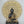 33" Large Blessing Lord Buddha with Mandala Backdrop | Brass Statue