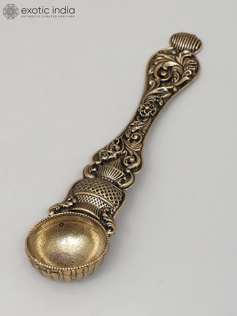 5" Superfine Ritual Spoon in Brass | Made In India