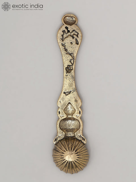 5" Superfine Ritual Spoon in Brass | Made In India