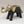 7" Decorative Cute Elephant Holding Flower | Dhokra Art | Table Decor